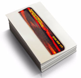 Hair stylist business card