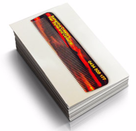 Hair stylist business card